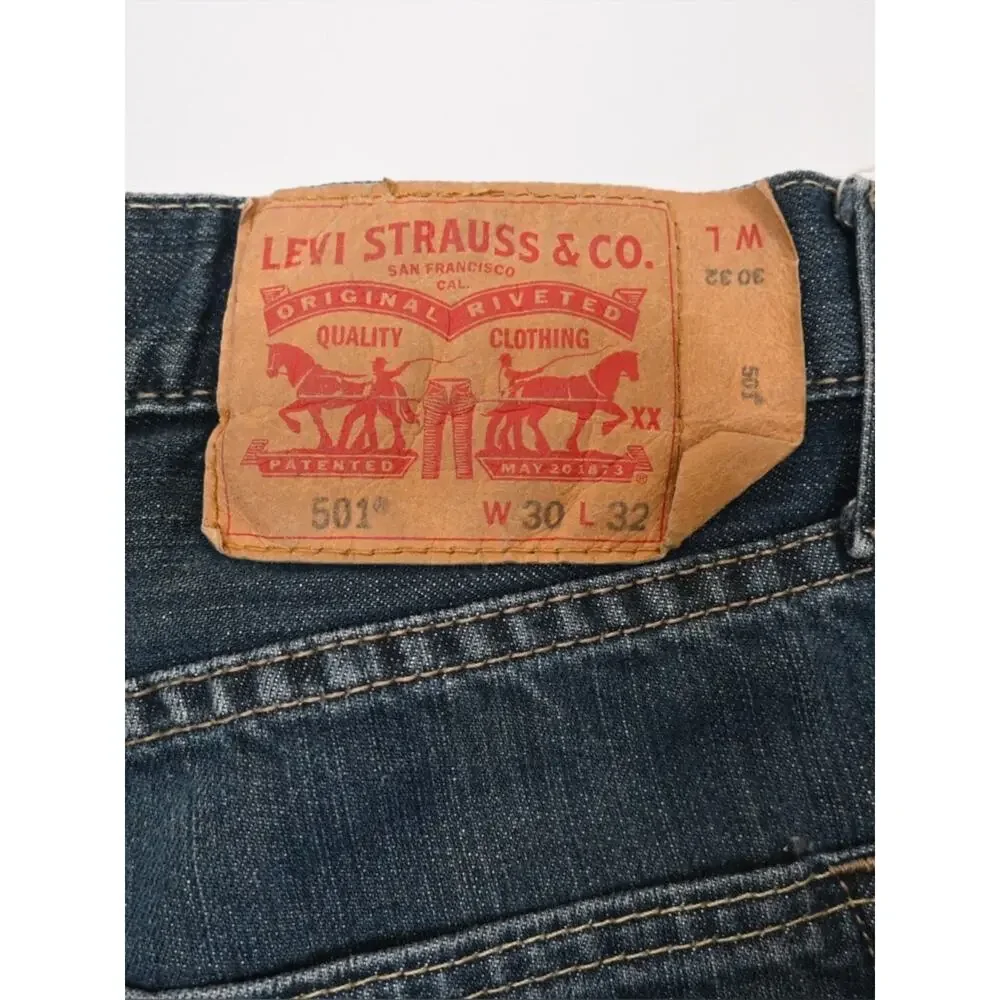 Levi's 501 Men's Distressed Jeans 30X32